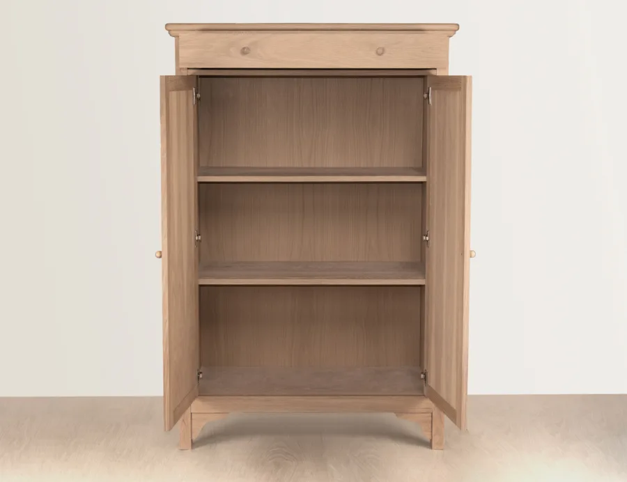Linnnaeus White Oak Cabinet
