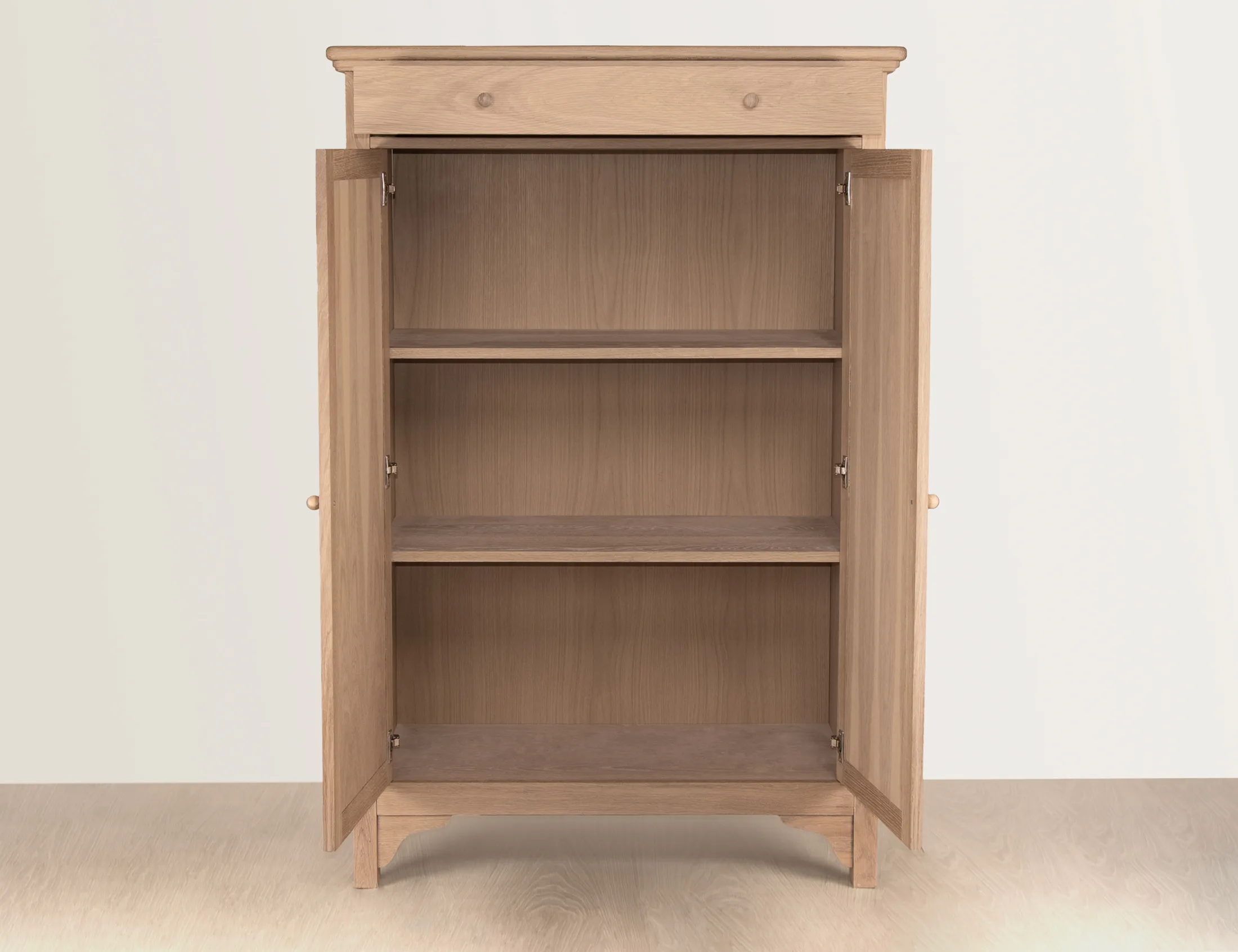 Linnnaeus White Oak Cabinet