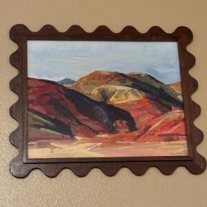Customer photo 1 of Elise Scallop Frame Walnut