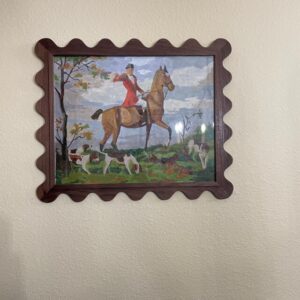 Customer photo 1 of Elise Scallop Frame Walnut