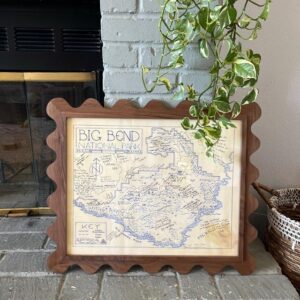 Customer photo 1 of Elise Scallop Frame Walnut