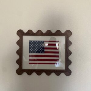 Customer photo 1 of Elise Scallop Frame Walnut