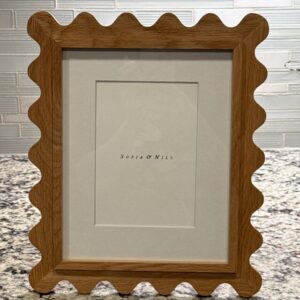 Customer photo 1 of Elise Scallop Frame White Oak